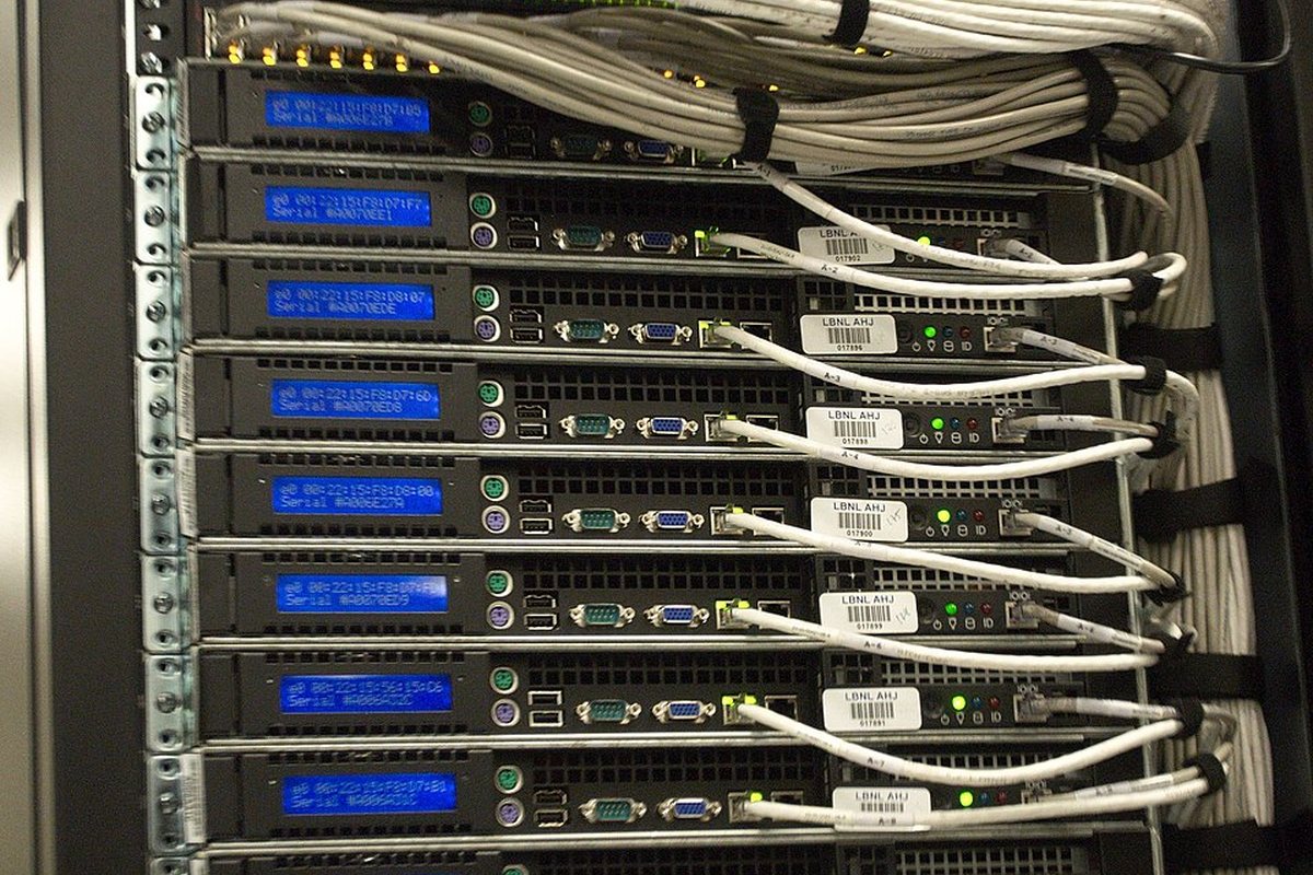 Data center server racks